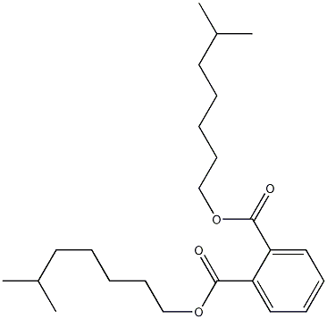 Diisooctyl phthalate Structural