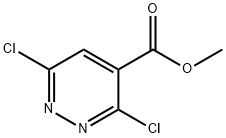 Methyl 3,6-dichloropyridazine-4-carboxylate Structural