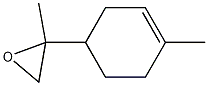 Oxirane, 2-methyl-2-(4-methyl-3-cyclohexen-1-yl)- Structural