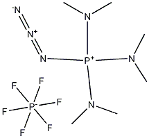 AZIDOTRIS(DIMETHYLAMINO)PHOSPHONIUM HEXAFLUOROPHOSPHATE Structural