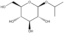 Isopropyl beta-D-glucopyranoside Structural