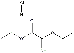 Ethyl 2-ethoxy-2-iminoacetate hydrochloride  Structural