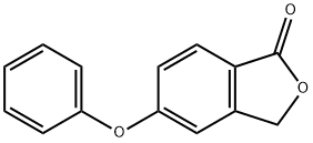 5-Phenoxyisobenzofuran-1(3H)-one Structural