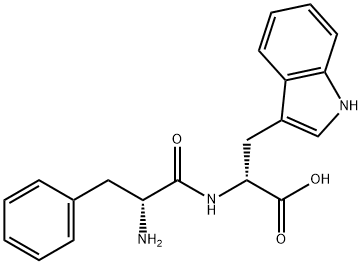 N-D-Phenylalanyl-D-tryptophan Structural