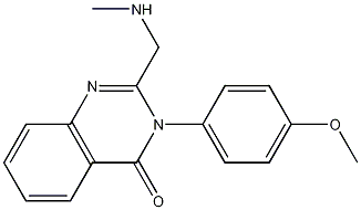 3-(4-METHOXYPHENYL)-2-[(METHYLAMINO)METHYL]-4(3H)-QUINAZOLINONE