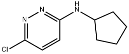 6-chloro-N-cyclopentylpyridazin-3-amine Structural