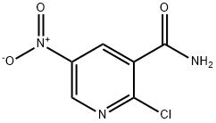 2-CHLORO-5-NITRONICOTINAMIDE Structural