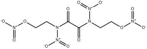 N,N'-Bis(2-hydroxyethyl)-N,N'-dinitro-oxamide dinitrate Structural