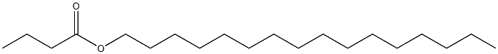 Hexadecyl butyrate Structural