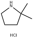 2,2-Dimethylpyrrolidine hydrochloride Structural