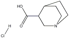 Quinuclidine-3-carboxylic acid hydrochloride Structural