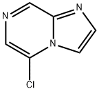 5-Chloroimidazo[1,2-a]pyrazine Structural