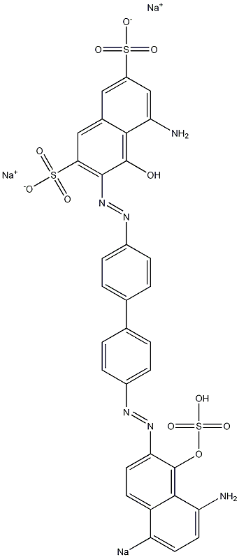 5-Amino-3-[[4'-[(8-amino-1-hydroxy-5-sodiosulfo-2-naphthalenyl)azo]-1,1'-biphenyl-4-yl]azo]-4-hydroxynaphthalene-2,7-disulfonic acid disodium salt