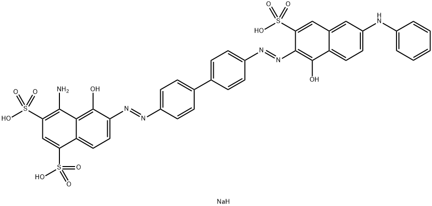 4-Amino-5-hydroxy-6-[[4'-[(1-hydroxy-6-phenylamino-3-sodiosulfo-2-naphthalenyl)azo]-1,1'-biphenyl-4-yl]azo]naphthalene-1,3-disulfonic acid disodium salt