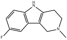 8-fluoro-2-methyl-2,3,4,5-tetrahydro-1H-pyrido[4,3-b]indole Structural