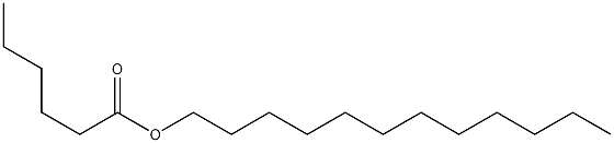 Dodecyl hexanoate Structural