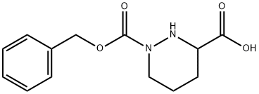 Tetrahydro-1,3(2H)-pyridazinedicarboxylic acid 1-(phenylmethyl) ester Structural