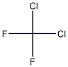 Dichlorodifluoromethane Structural