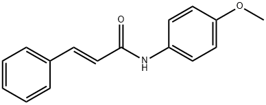 N-(Cinnamoyl)-4-methoxyaniline Structural