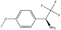 Benzenemethanamine, 4-methoxy-.alpha.-(trifluoromethyl)-, (.alpha.S)- Structural