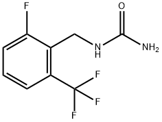 1-(2-FLUORO-6-(TRIFLOROMETHYL)BENZYL)UREA Structural