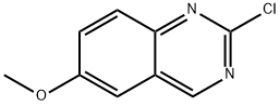 2-Chloro-6-methoxy-quinazoline Structural