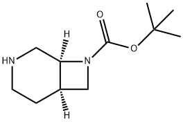 (1S,6R)-8-Boc-3,8-diazabicyclo[4.2.0]octane Structural