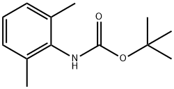 tert-butyl 2,6-dimethylphenylcarbamate Structural