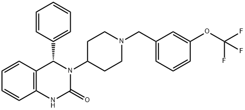 (4S)-3,4-Dihydro-4-phenyl-3-[1-[[3-(trifluoromethoxy)phenyl]methyl]-4-piperidinyl]-2(1H)-quinazolinone