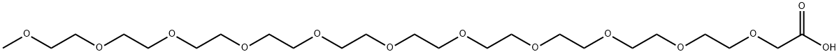 3,6,9,12,15,18,21,24,27,30,33-Undecaoxatetratriacontanoic acid