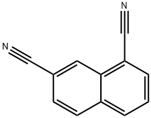 1,7-Dicyanonaphthalene Structural