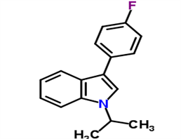 1-Isopropyl-3-(4-fluorophenyl)-indole