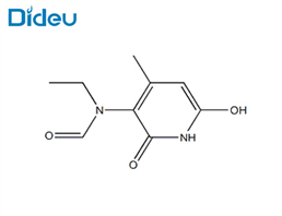 N-Ethyl-3-formylamino-4-methyl-6-hydroxy-2-pyridone