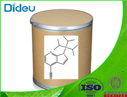 1-[Tris(1-methylethyl)silyl]-1H-pyrrolo[2,3-b]pyridine-4-carbonitrile