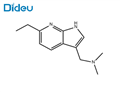 1H-Pyrrolo[2,3-b]pyridine-3-methanamine,6-ethyl-N,N-dimethyl-(9CI)