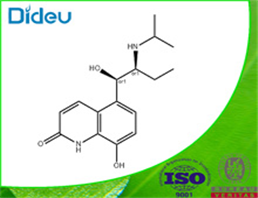 (R*,S*)-(-)-8-Hydroxy-5-(1-hydroxy-2-((1-methylethyl)amino)butyl)-2(1H)-quinolinone