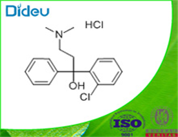 2-CHLORO-ALPHA-[2-DIMETHYLAMINOETHYL]BENZHYDROL HYDROCHLORIDE