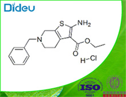 ethyl 2-amino-6-benzyl-4,5,6,7-tetrahydrothieno[2,3-c]pyridine-3-carboxylate monohydrochloride