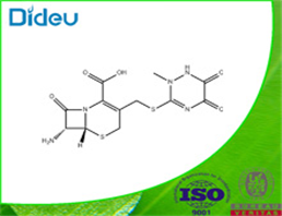 (6R-trans)-7-amino-8-oxo-3-[[(1,2,5,6-tetrahydro-2-methyl-5,6-dioxo-1,2,4-triazin-3-yl)thio]methyl]-5-thia-1-azabicyclo[4.2.0]oct-2-ene-2-carboxylic acid