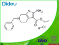 ethyl 2-amino-6-benzyl-4,5,6,7-tetrahydrothieno[2,3-c]pyridine-3-carboxylate monohydrochloride