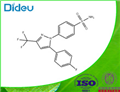 4-[5-(4-FLUOROPHENYL)-3-(TRIFLUOROMETHYL)PYRAZOL-1-YL]BENZENE-1-SULFONAMIDE