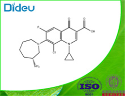 (R)-7-(3-Aminohexahydro-1H-azepin-1-yl)-8-chloro-1-cyclopropyl-6-fluoro-1,4-dihydro-4-oxo-3-quinolinecarboxylic acid