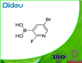 2-Fluoro-5-bromopyridine-3-boronic acid