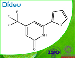 3-Cyano-6-(2-thienyl)-4-trifluoromethyl-2(1H)-pyridone