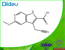 3-(CYANOMETHYL)-5-METHOXY-1H-PYRROLO[2,3-C]PYRIDINE-2-CARBOXYLIC ACID