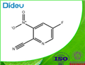 2-cyano-3-nitro-5-fluoropyridine