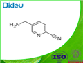 2-Pyridinecarbonitrile,5-(aminomethyl)-(9CI)