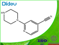 4-Pyridinecarbonitrile,2-(1-piperazinyl)-(9CI)