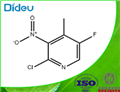 2-CHLORO-5-FLUORO-3-NITRO-4-PICOLINE