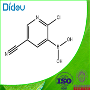 2-Chloro-5-cyanopyridin-3-ylboronic acid